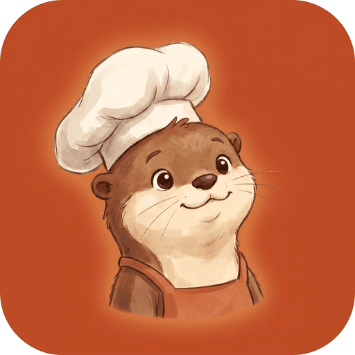 The Otto app icon: an otter in a chef's hat.